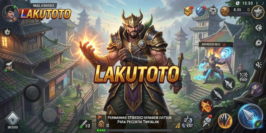 Tampilan gameplay menarik dan penuh strategi di LAKUTOTO.